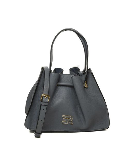 Ermanno Scervino Black Bucket Bags