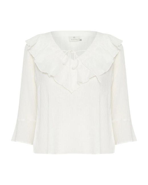 Blouses di Kaffe in White