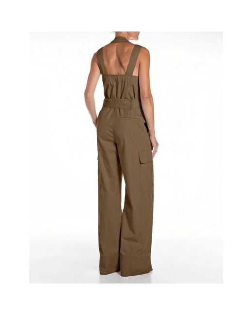 Replay Jumpsuits in het Brown