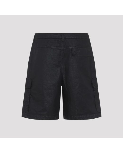 Stone Island Black Casual Shorts for men
