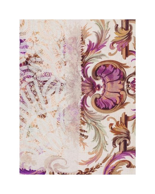 Pierre Louis Mascia Pink Silky Scarves
