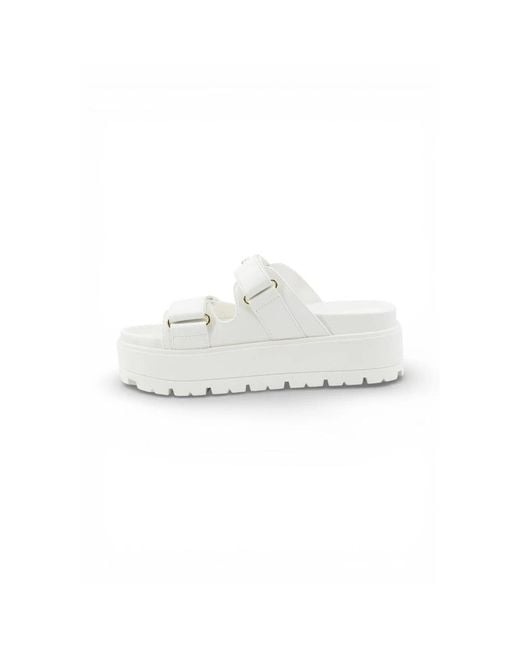 Guess White Sliders