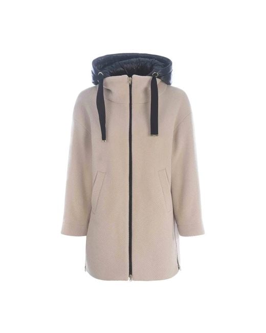 Parkas Herno de color Natural