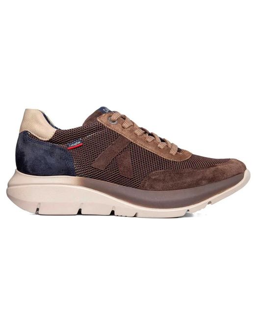 Callaghan Schoenen ,Bruin ,Leer Algoritmo Sneaker in het Brown voor heren