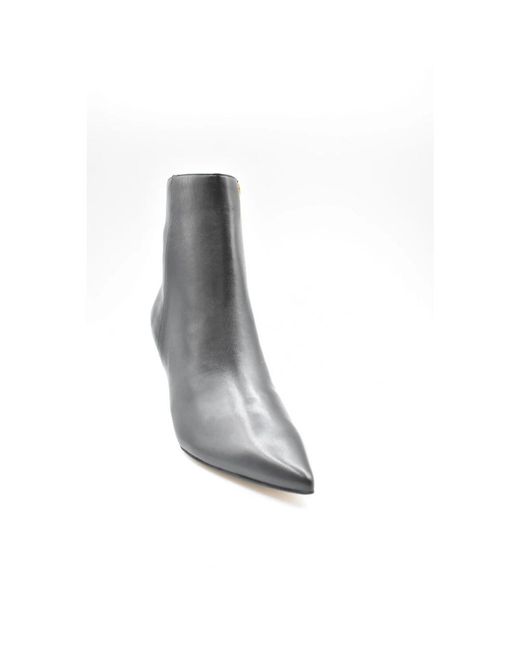 Guess Gray Heeled Boots