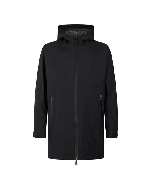 Herno Black Parkas for men