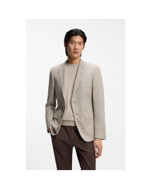Boss Blazer in het Gray voor heren