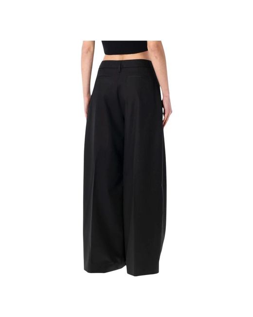 Thelatest Black Wide Trousers