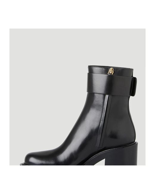 Shoes > boots > heeled boots Burberry en coloris Black