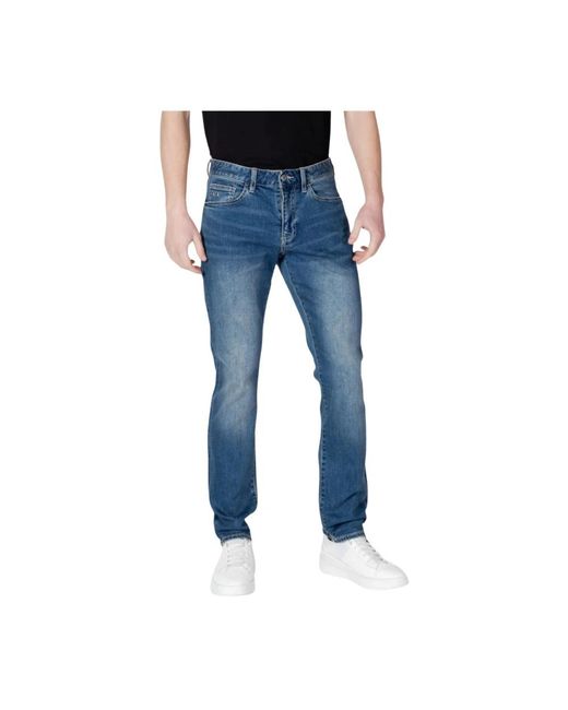 ARMANI EXCHANGE Blue Slim Fit Jeans for men
