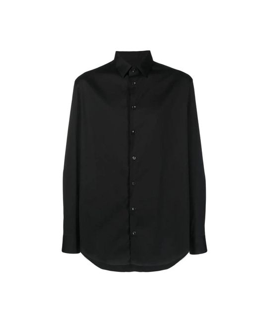 Giorgio Armani Black Formal Shirts for men