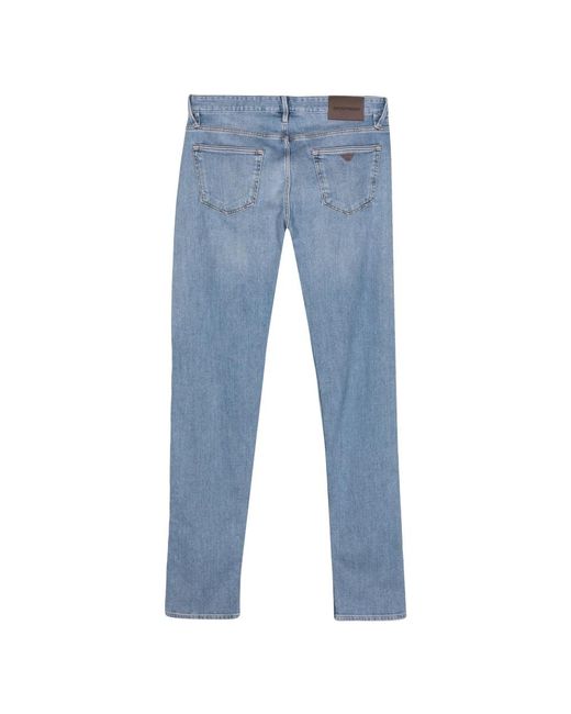 Emporio Armani Klassische j75 jeans mit 5 taschen in Blue für Herren