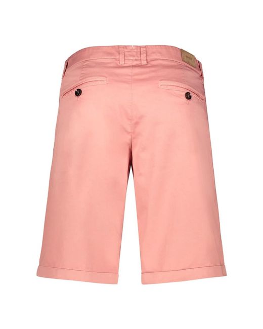 Moorer Pink Casual Shorts for men