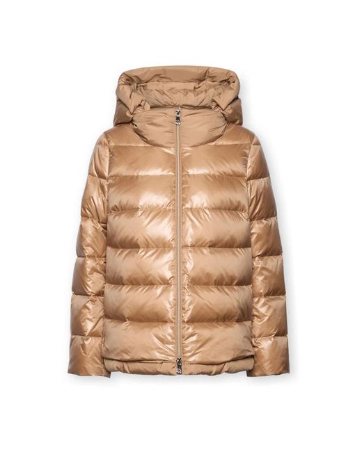 Down Jackets Elena Miro de color Natural