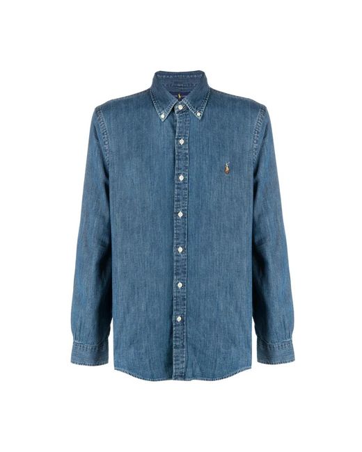 Polo Ralph Lauren Denim Shirts in Blue für Herren