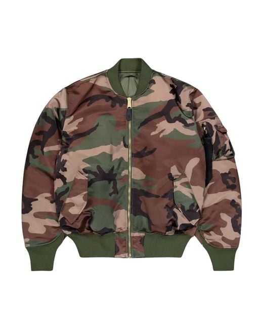 Alpha Industries Brown Bomber Jackets for men