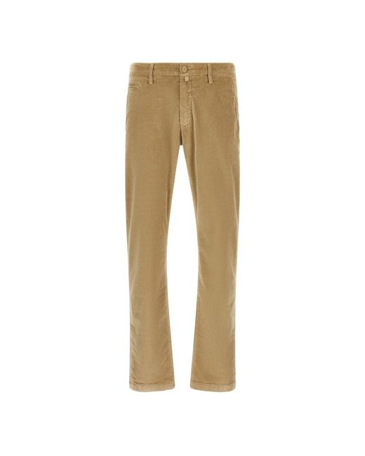 Jacob Cohen Natural Straight Trousers for men