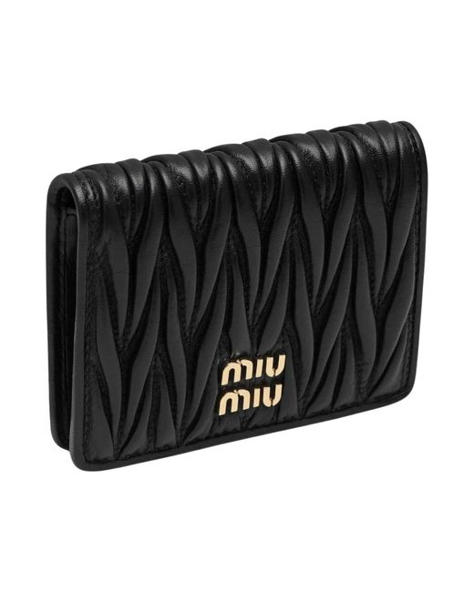 Miu Miu Black Wallets & Cardholders