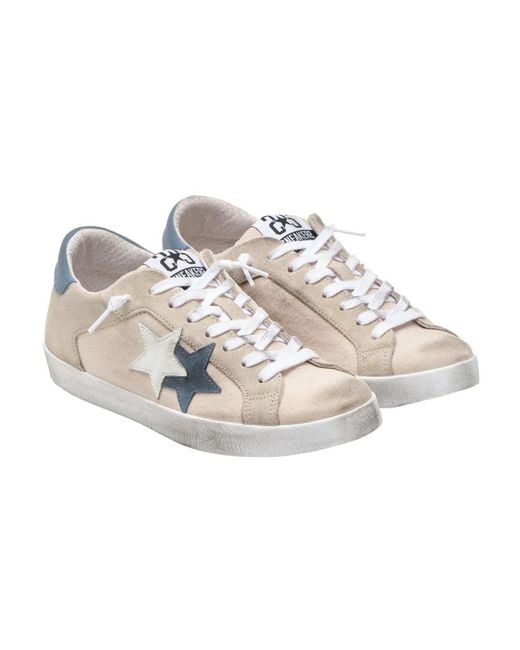 2 Star White Sneakers for men
