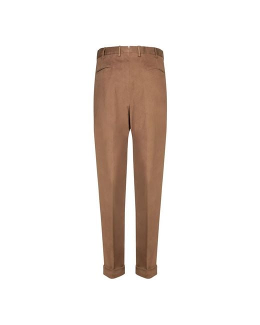 Dell'Oglio Brown Chinos for men