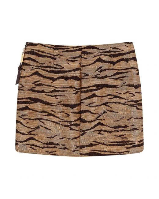 Elisabetta Franchi Natural Short Skirts