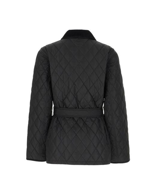 Burberry Chiltern Quilted Jacket in het Black