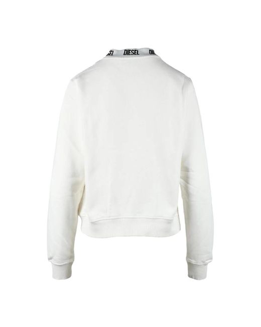 Jersey De Punto De Algodón, Mujer, Talla DIESEL de color White