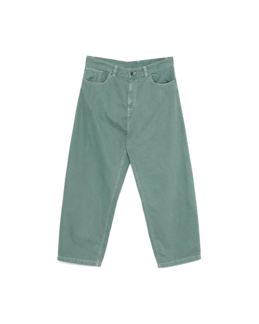 Carhartt Grüne Klassische Jeans Mit Kontrastnähten in Green für Herren