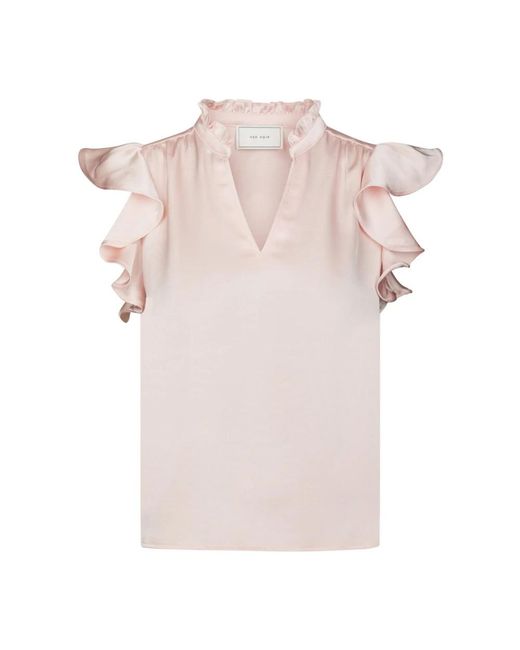 Neo Noir Pink Blouses