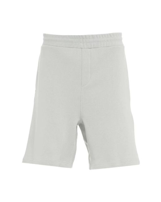 ALPHATAURI Gray Casual Shorts for men