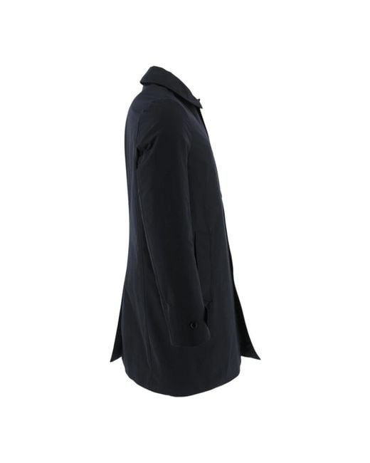Aspesi Black Single-Breasted Coats for men
