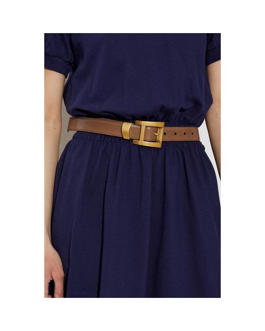 Belts di Versace in Metallic
