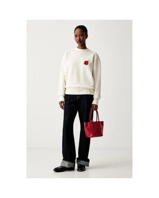 MSGM Natural Sweatshirt