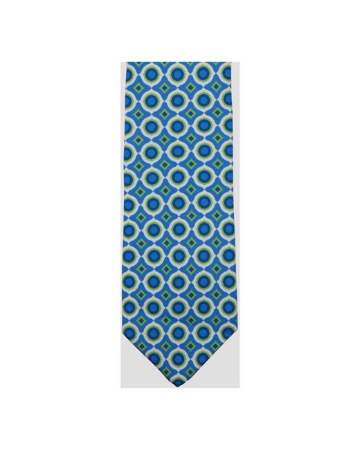 Luigi Borrelli Napoli Blue Ties for men