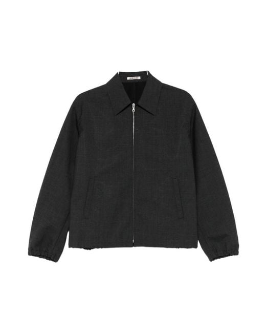 Auralee Black Bomber Jackets for men