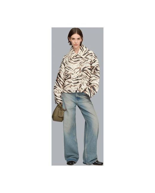 Ganni Natural Light Jackets