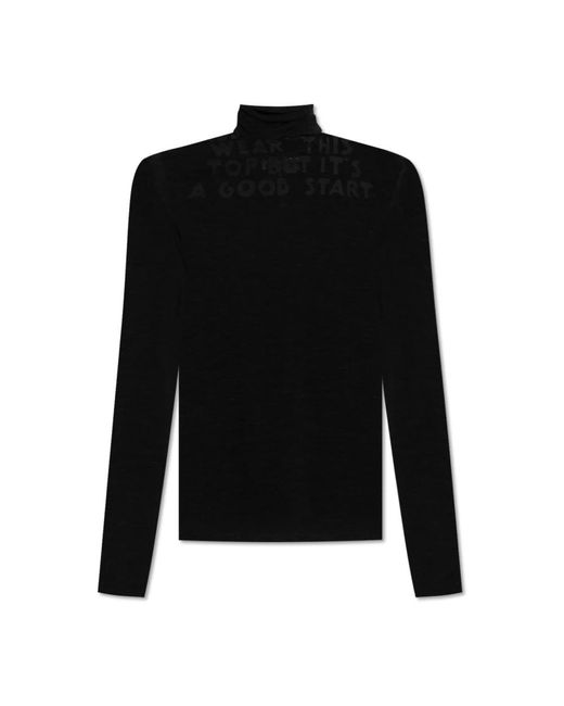 Turtlenecks MM6 by Maison Martin Margiela de hombre de color Black