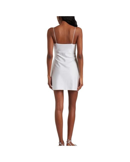 Oseree White Short Dresses