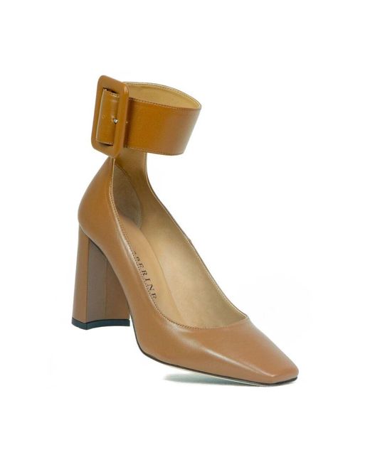 PROSPERINE® Metallic Nappa knöchelriemen absätze
