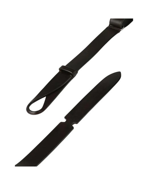 Orciani Black Belts for men