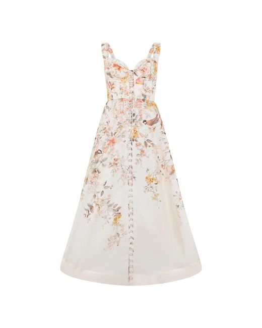 Zimmermann White Midi Dresses