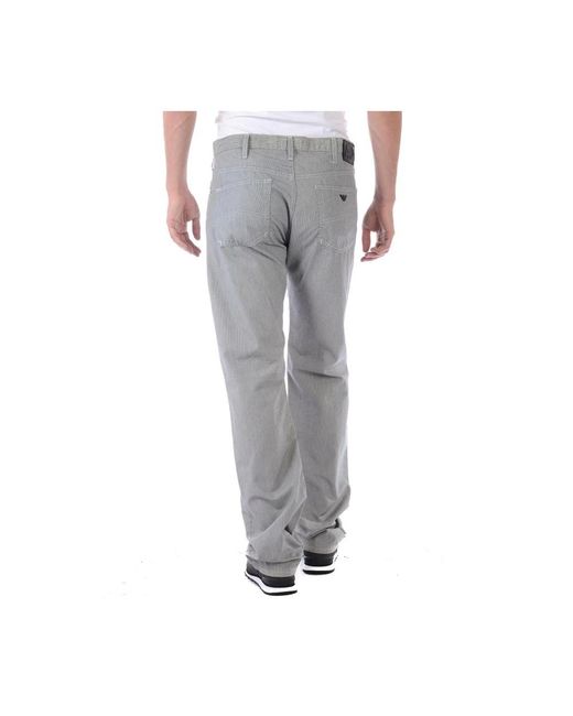 Armani Jeans Gray Chinos for men