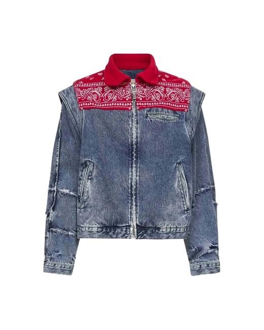 Denim Jackets di PDF in Blue da Uomo