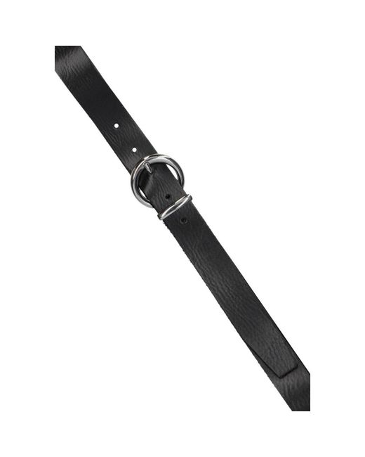 Notre-v Accessoires ,Zwart ,Leer Riem in het Black