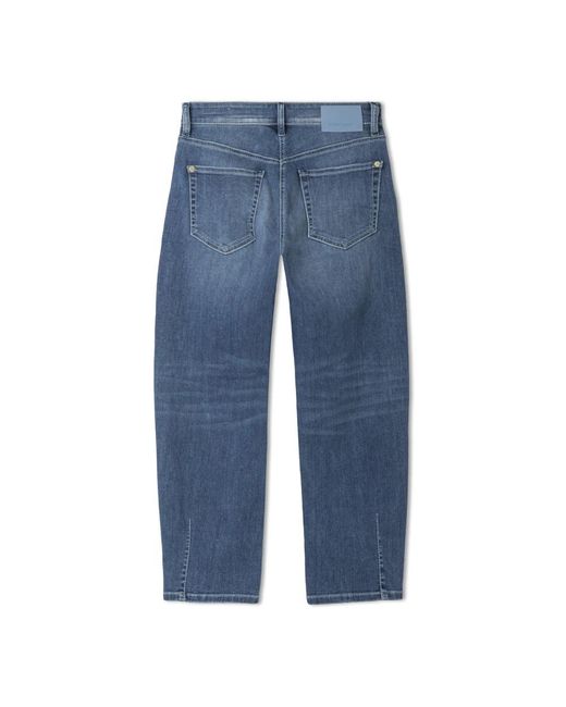 Cambio Blue Loose Fit Jeans
