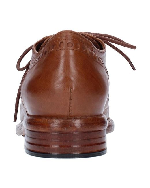 Hundred 100 Brown Laced Shoes