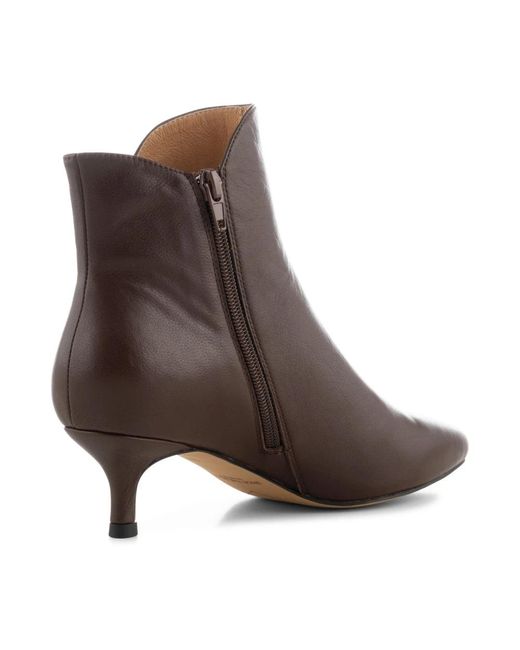 Shoe The Bear Brown Heeled Boots