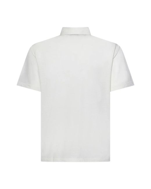 Brioni White Polo Shirts for men