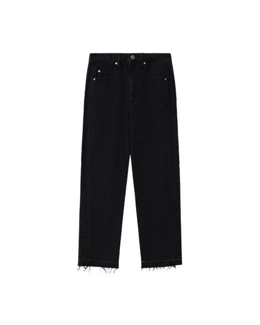 Isabel Marant Black Straight Fit Jeans for men