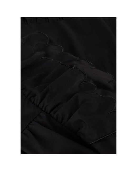 Object Kleedjes ,Zwart ,Chinna Lange Jurk in het Black